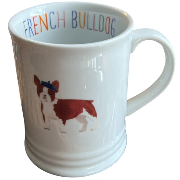 NWT! Fringe French Bulldog Mug - Picture 1 of 15